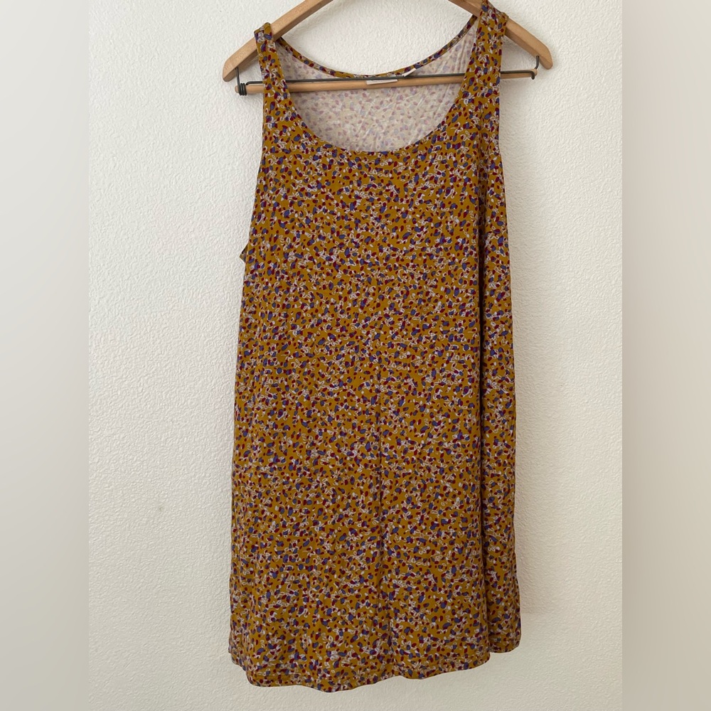 Logo by Lori Goldstein tank top mustard yellow